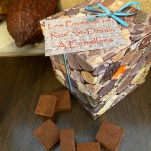 Boîte de « Pavés de 14, rue St-Denis à Echallens » 180g