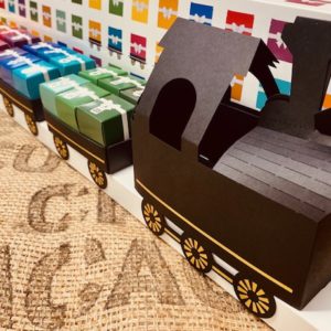 « Calendrier de l’Avent TRAIN » 24 chocolats de notre assortiment sans alcool