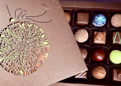 Boîte de 16 chocolats de notre assortiment