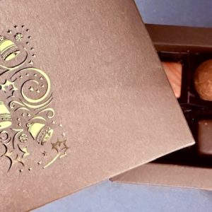 Boîte de 4 chocolats de notre assortiment