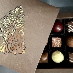 Boîte de 9 chocolats de notre assortiment