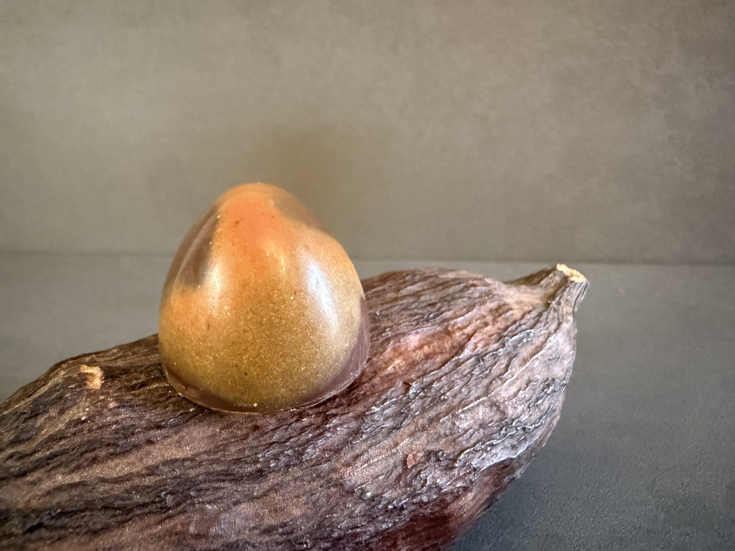 Caramel a la rose au chocolat au lait